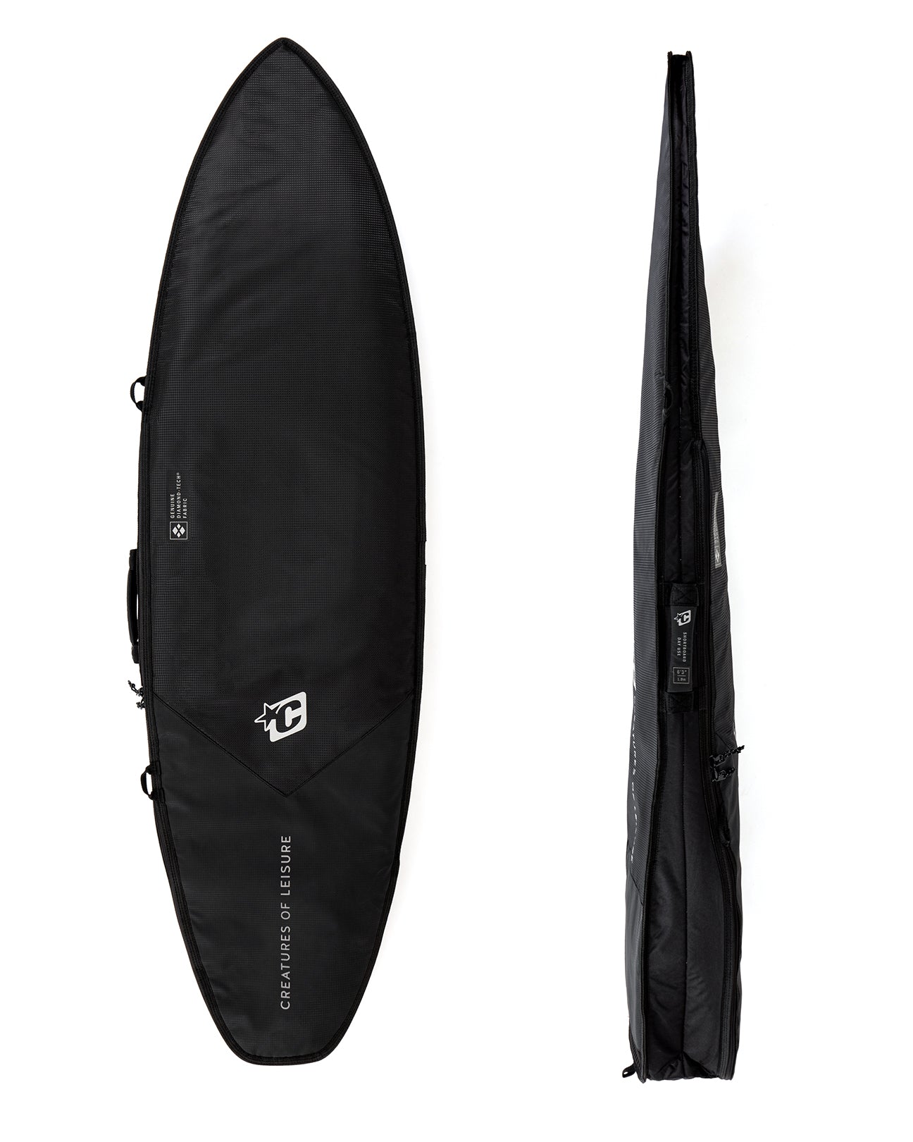 Shortboard Day Use Bag 58 Black Silver