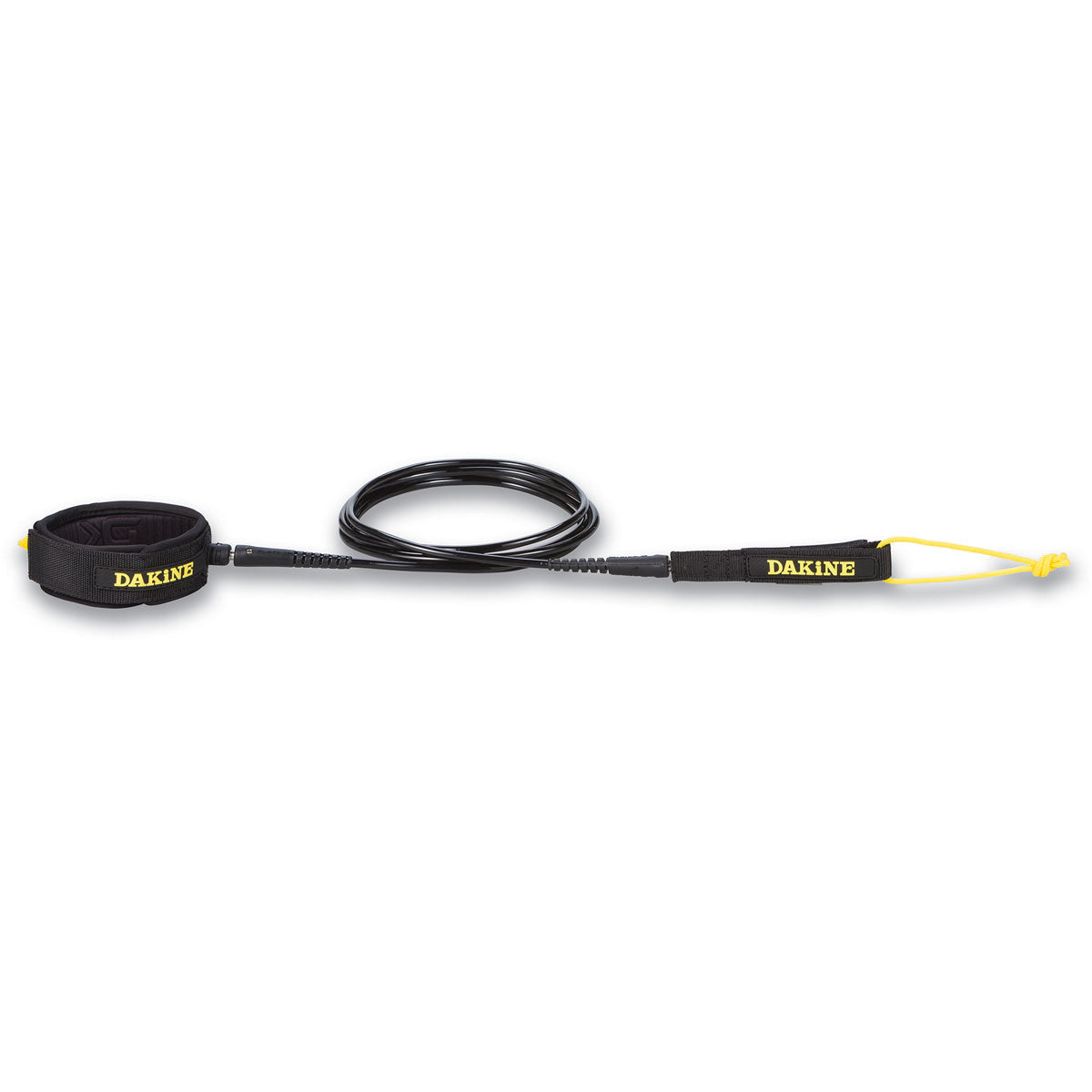 Longboard Calf Leash 9' X 1 Black Yellow