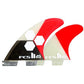 FCS II AM PC Thruster Fins Med Red