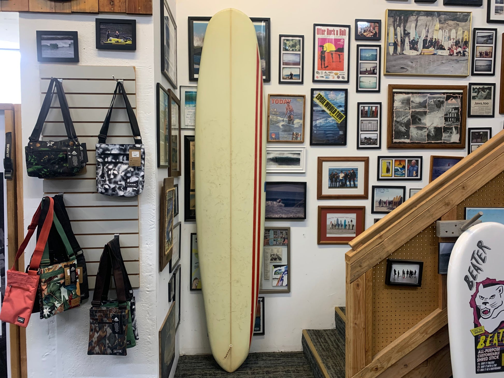 Used 9'1 Custom Single Fin