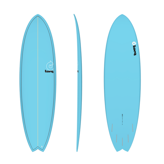 6'10 Torq Fish Pinline Blue