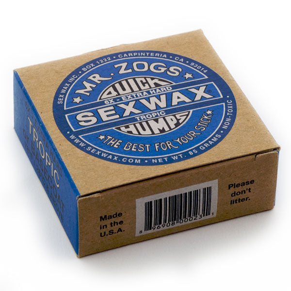 Zoggs Sexwax 6X Blue Tropic/Base