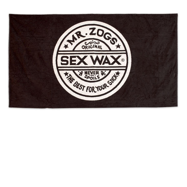 Sexwax Jacquard Knit Beach Towel White B