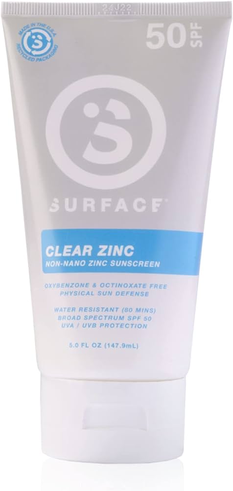 Clear Zinc Sunscreen Lotion 5oz SPF50
