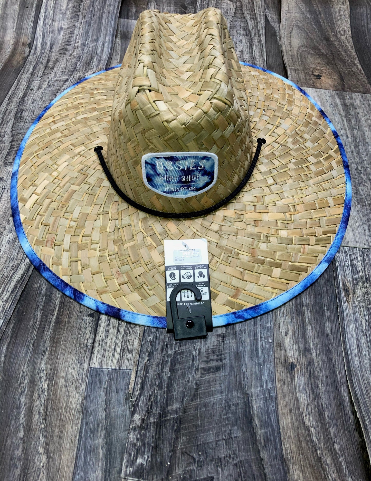 Ossies Straw Hat Collusion-Blue